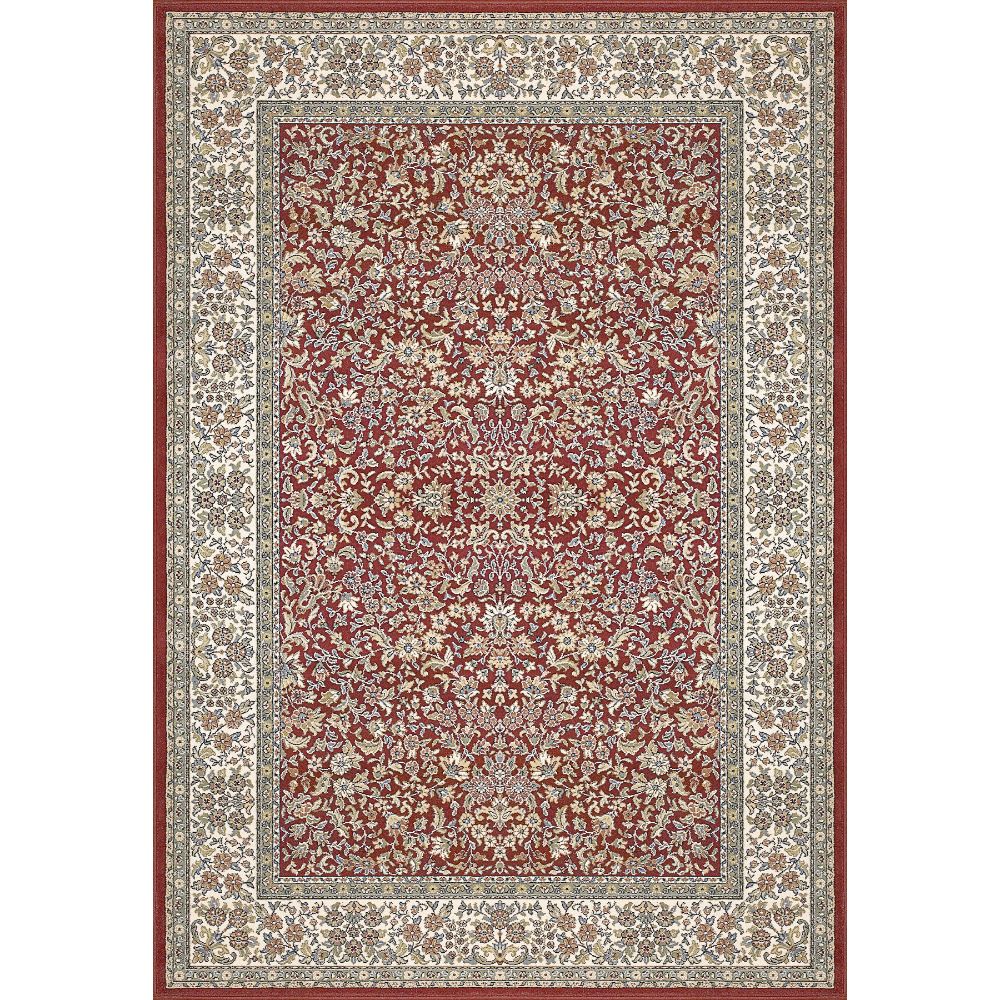 Dynamic Rugs 57078-1414 Ancient Garden 6.7 Ft. X 9.6 Ft. Rectangle Rug in Red/Ivory